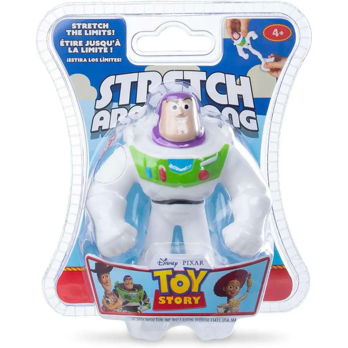 Stretch Armstrong Buzz Lightyear mini flexible toy figure