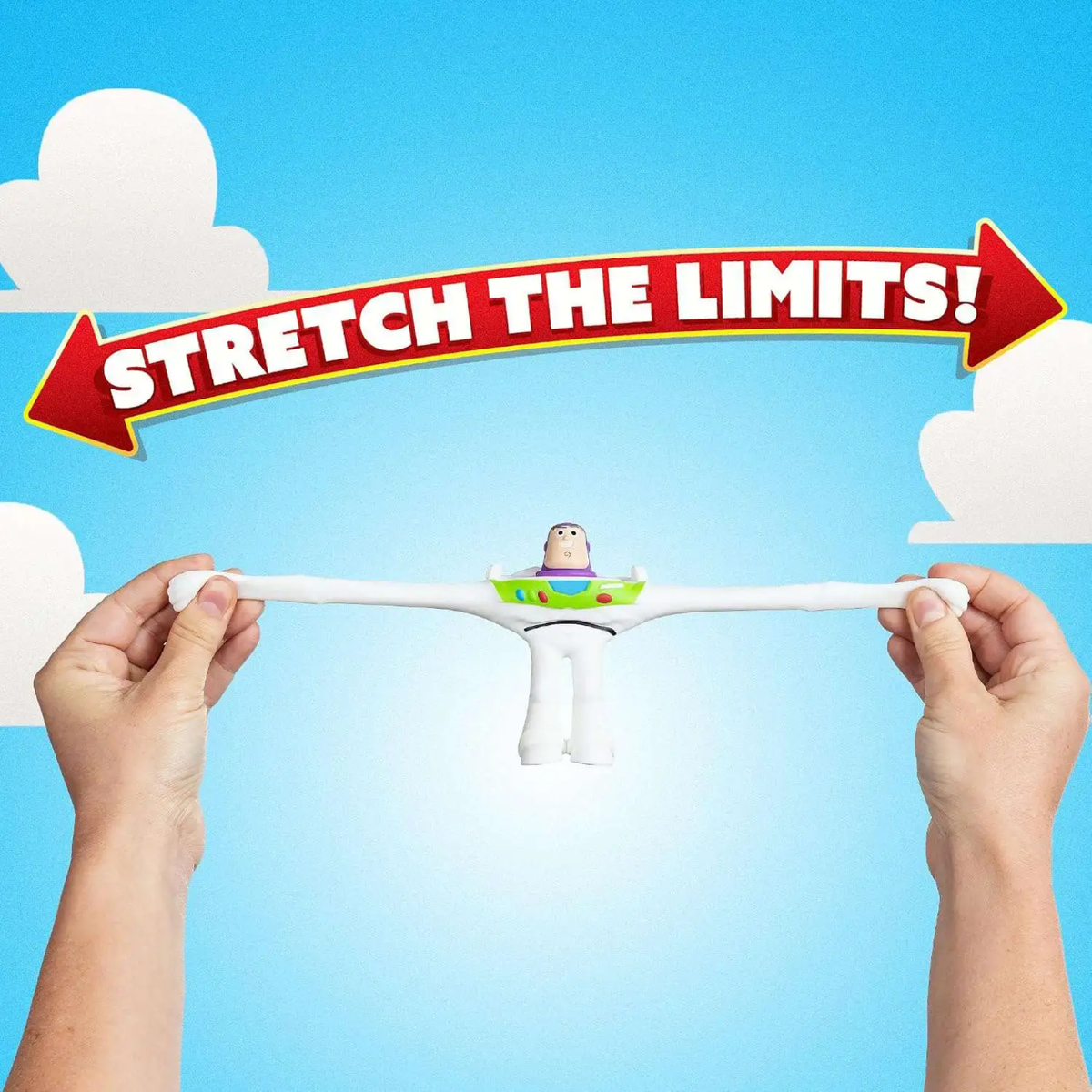 Stretch Armstrong Buzz Lightyear mini flexible toy figure
