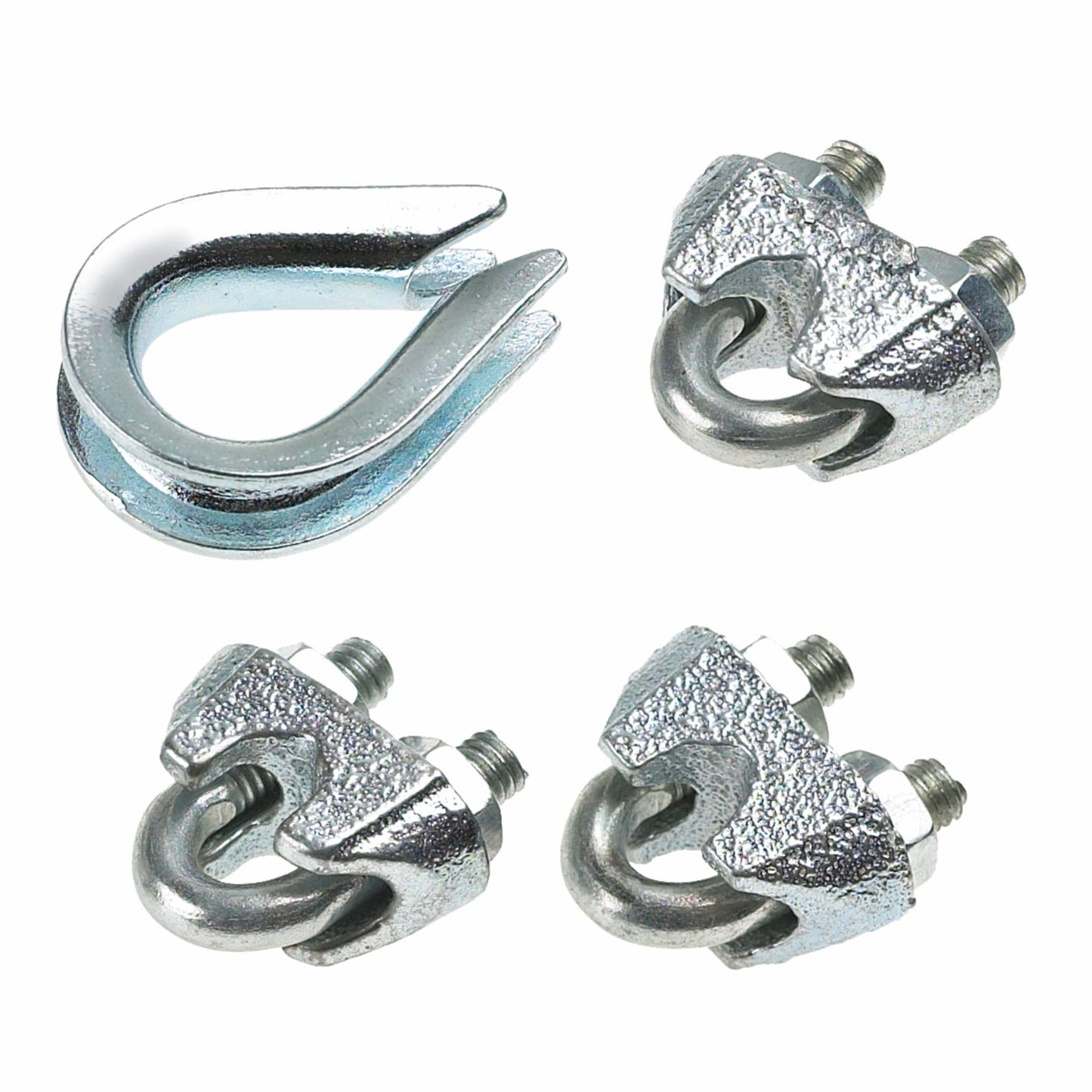 Eliza Tinsley Wire Rope Grip & Thimble 4-Pack