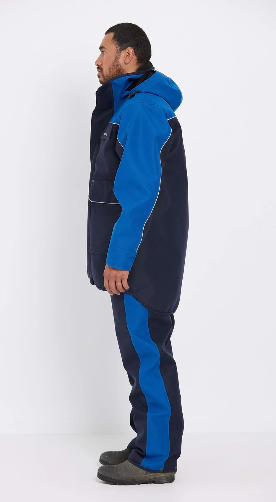 Kaiwaka Stormforce Blue Waterproof Parka