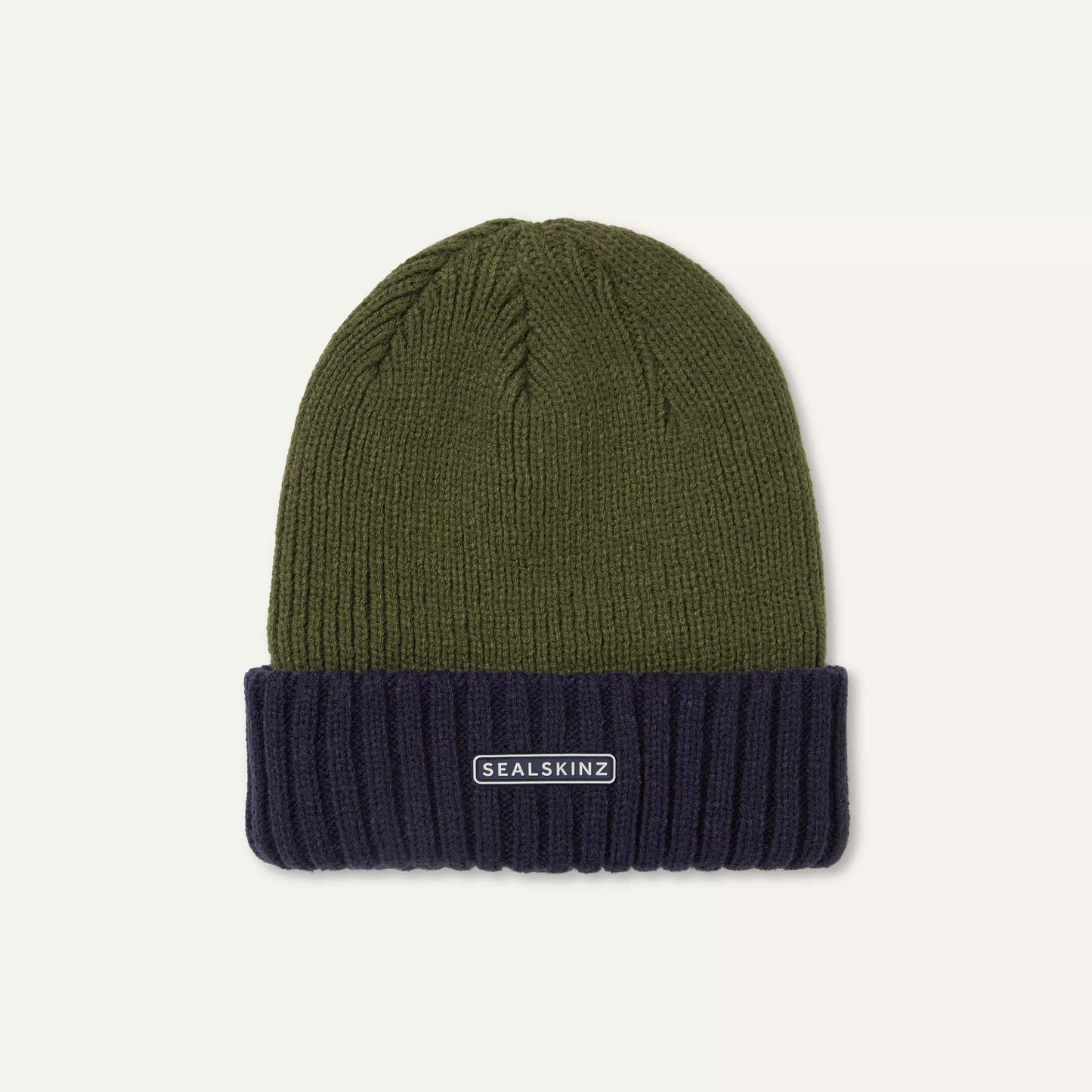 SealSkinz beanie, uniseks, waterdicht, koud weer, met omslag SealSkinz beanie, uniseks, waterdicht, koud weer, met omslag