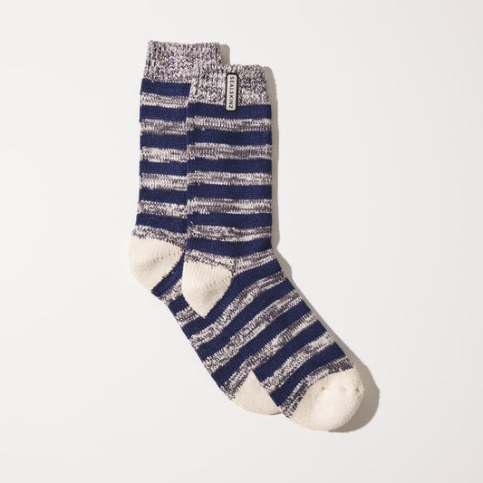 Sealskinz Banham Super Soft Bamboo Mid Length Striped Sock