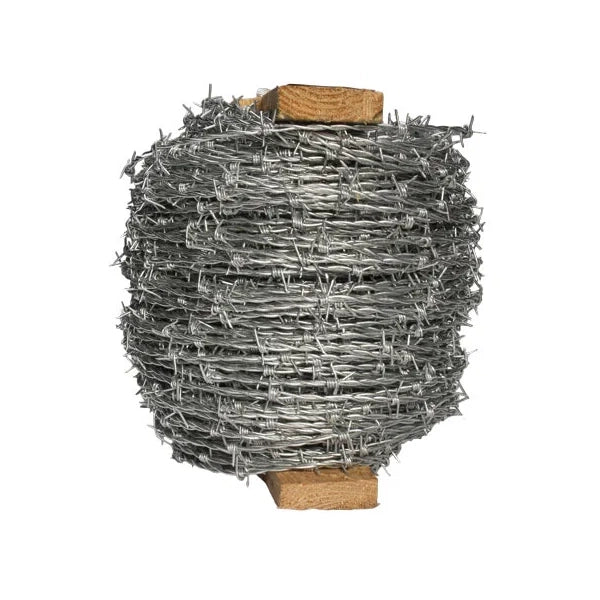 Galvanised Mild Steel Barbed Wire 2.5mm - 200m Roll
