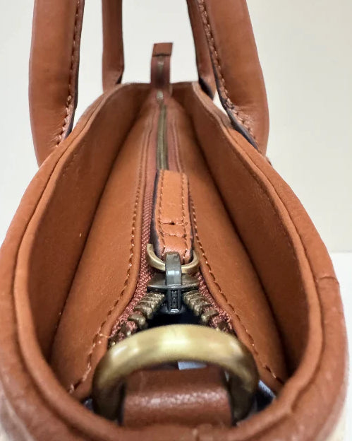 Barkworth Reeve Bar Harbour Mini Raffia & Tan Grain Tote Bag