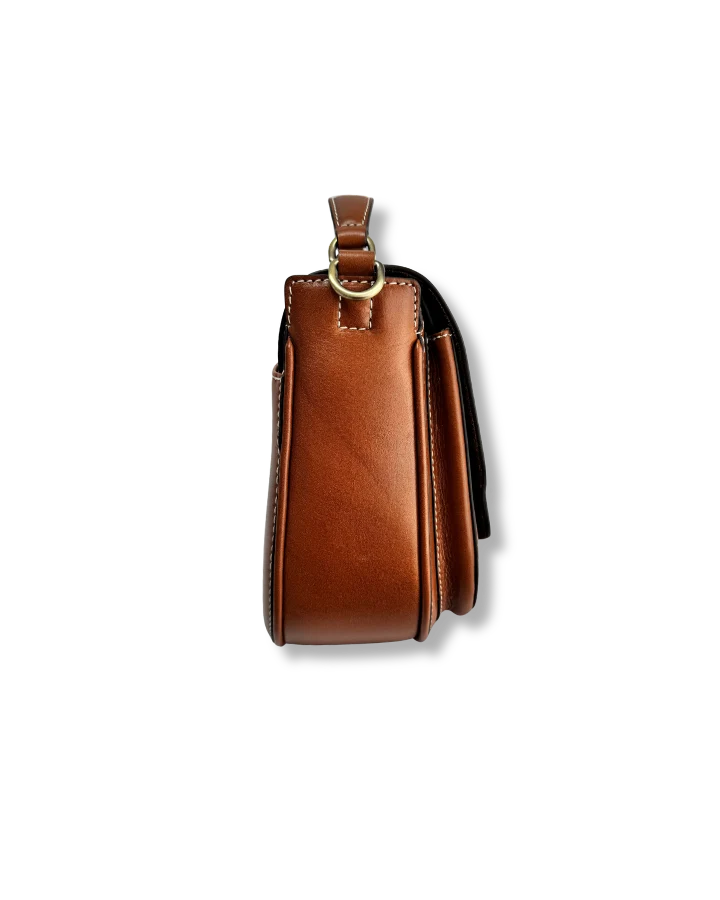 Barkworth Reeve Felperhsam Leather Saddle Bag