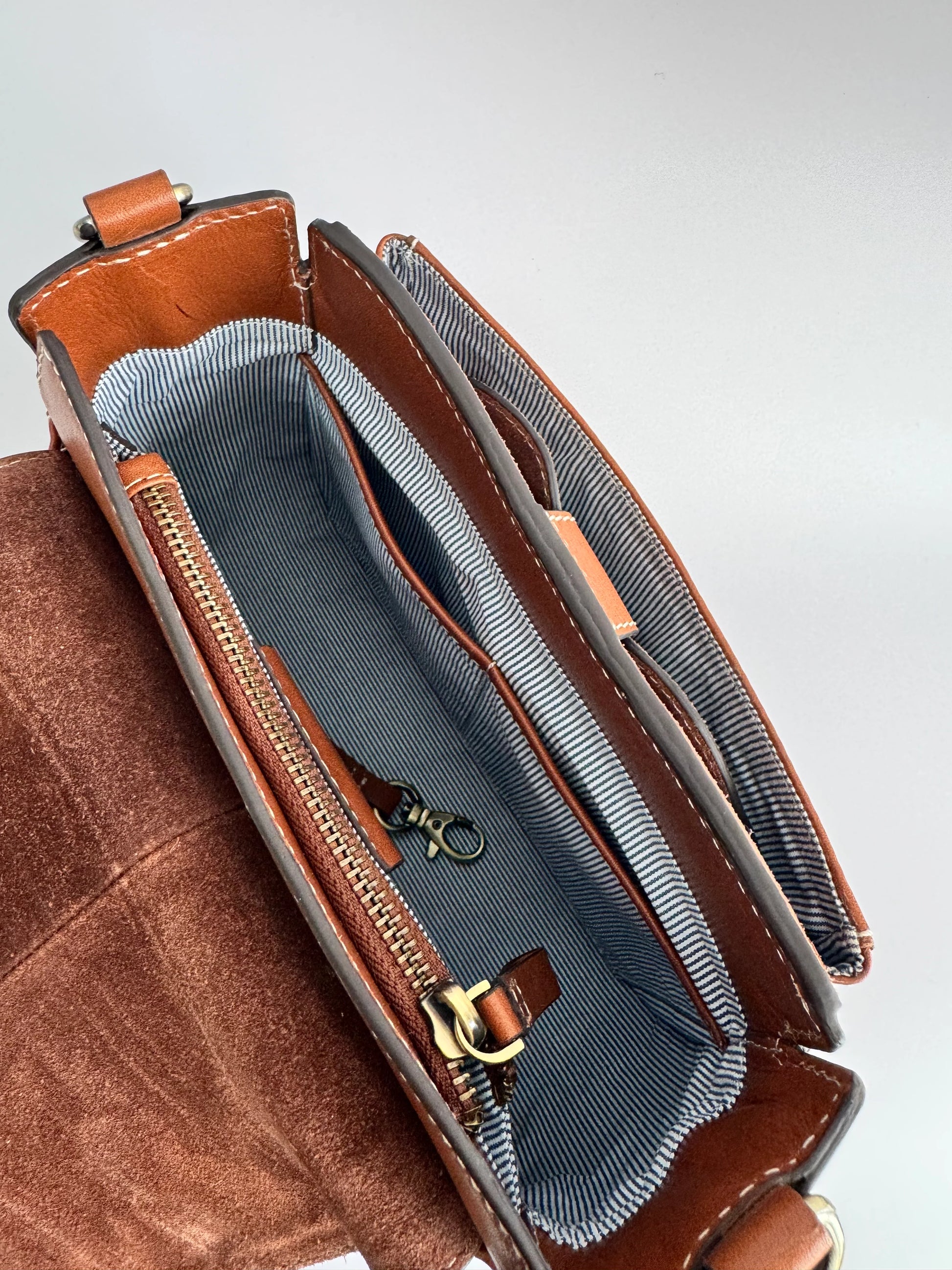 Barkworth Reeve Felperhsam Leather Saddle Bag