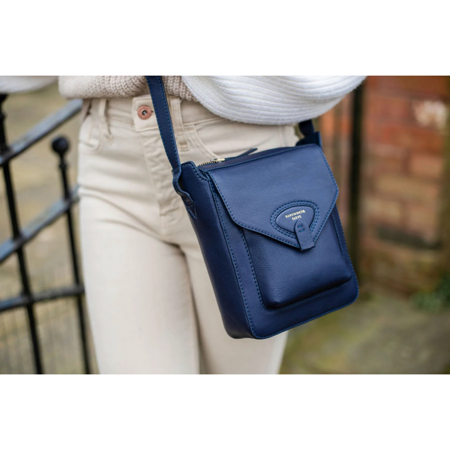 Barkworth Reeve Hackthorn Leather Crossbody Bag
