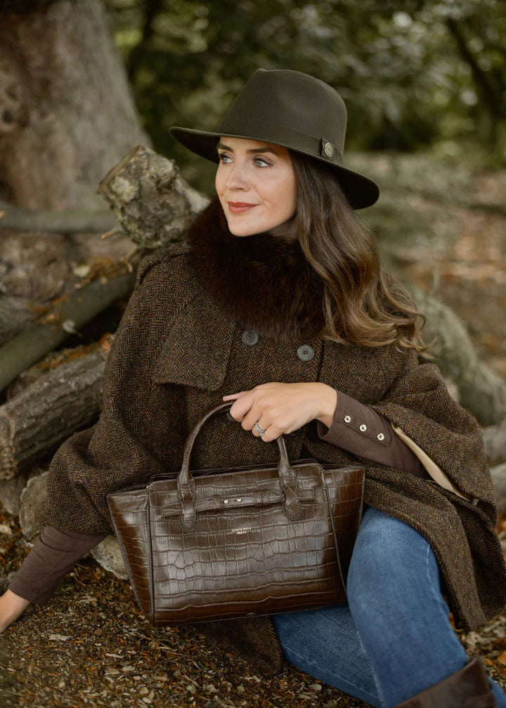 Barkworth Reeve Middleton Embossed Leather Bag