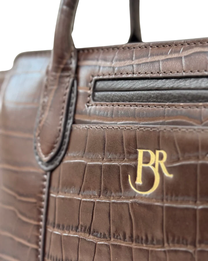 Barkworth Reeve Middleton Embossed Leather Bag