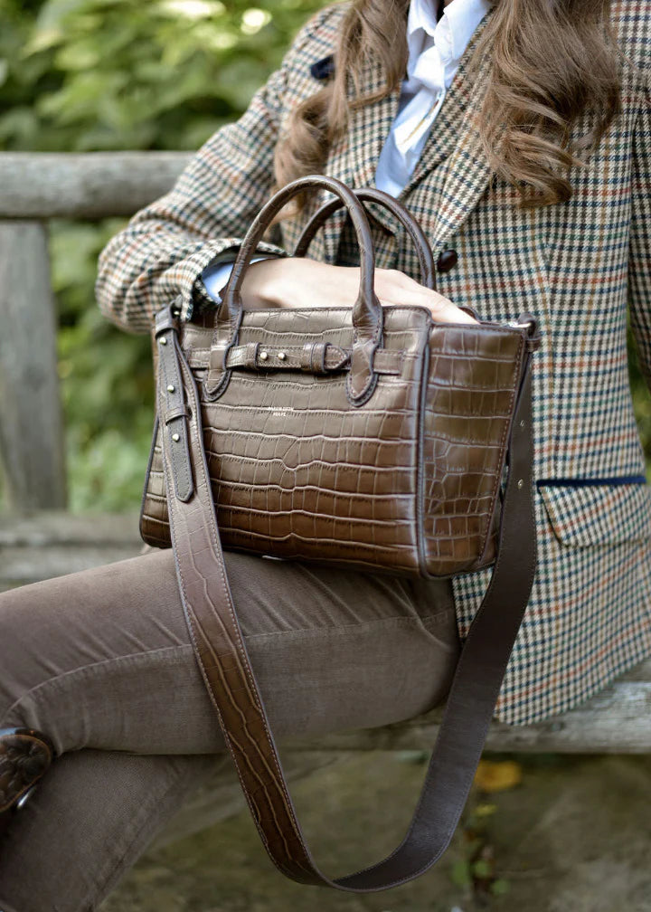 Barkworth Reeve Middleton Embossed Leather Bag