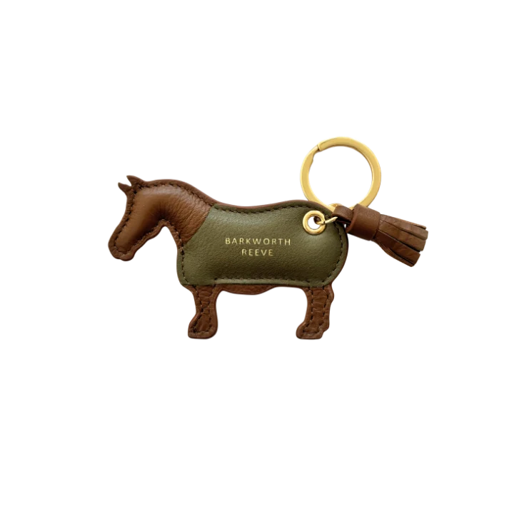 Barkworth Reeve Milton Pony Leather Keyring