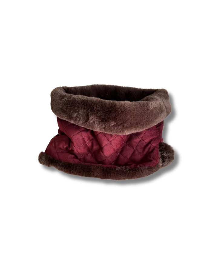 Barkworth Reeve Wilding Reversible Velvet & Faux Fur Snood