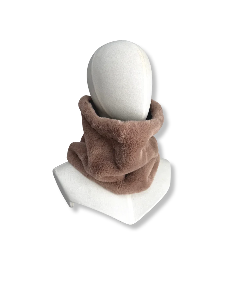 Barkworth Reeve Wilding Reversible Velvet & Faux Fur Snood