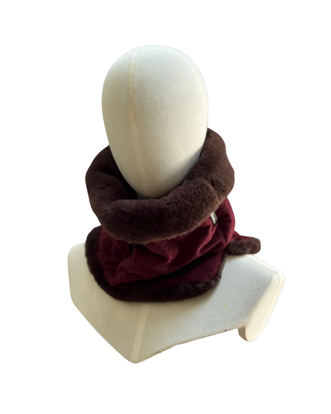 Barkworth Reeve Wilding Reversible Velvet & Faux Fur Snood