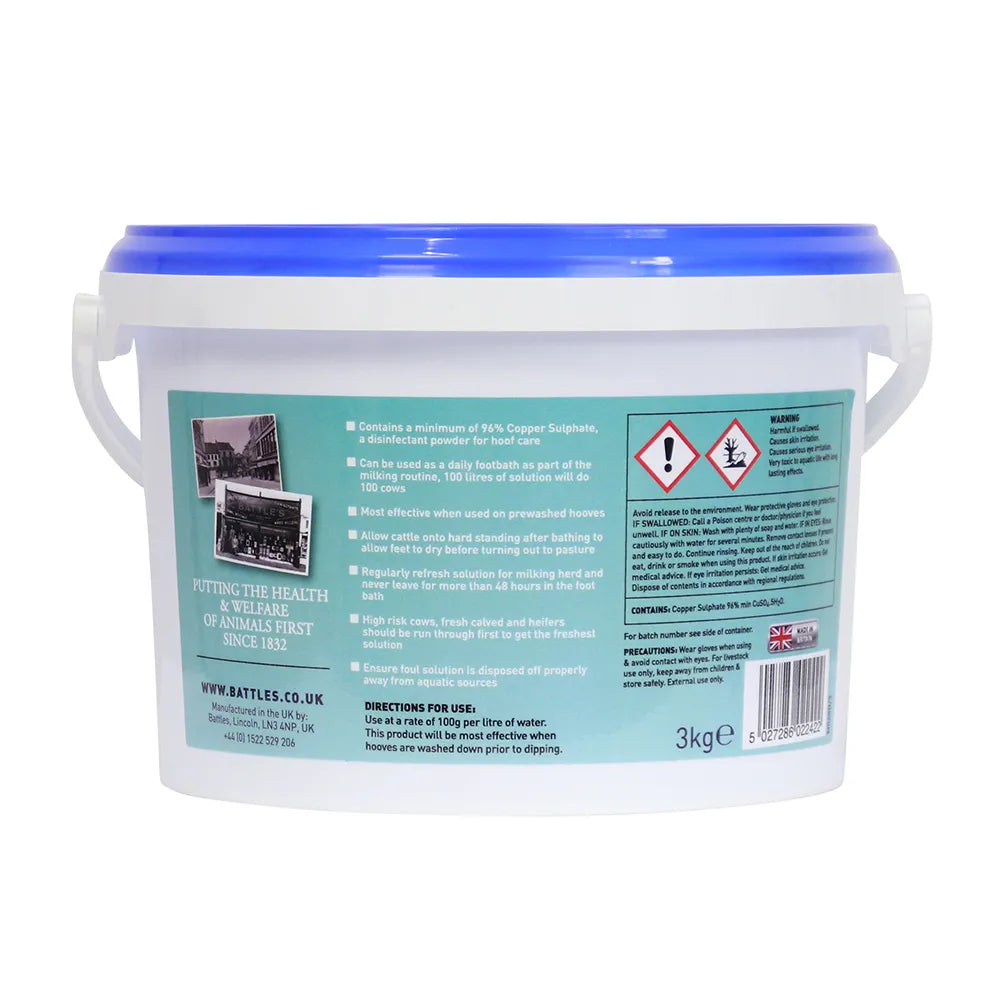 Battles Copper Sulphate