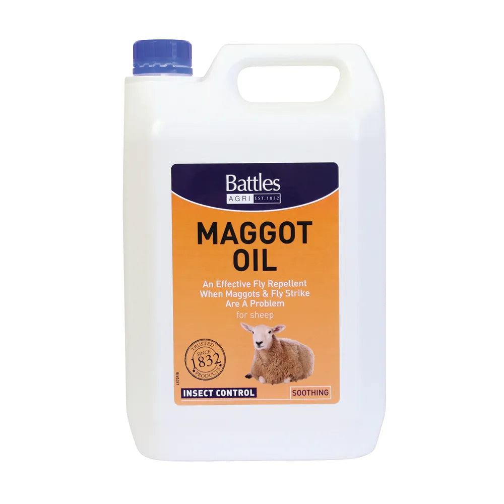 Battles Maggot Oil