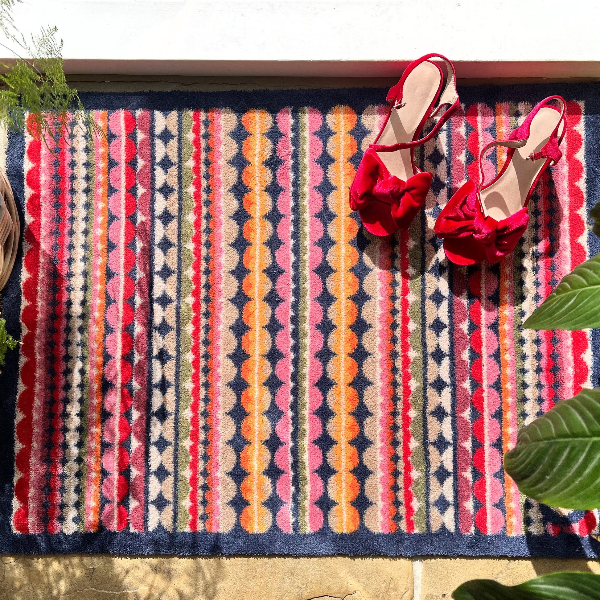 Hug Rug Beady Stripe Mat