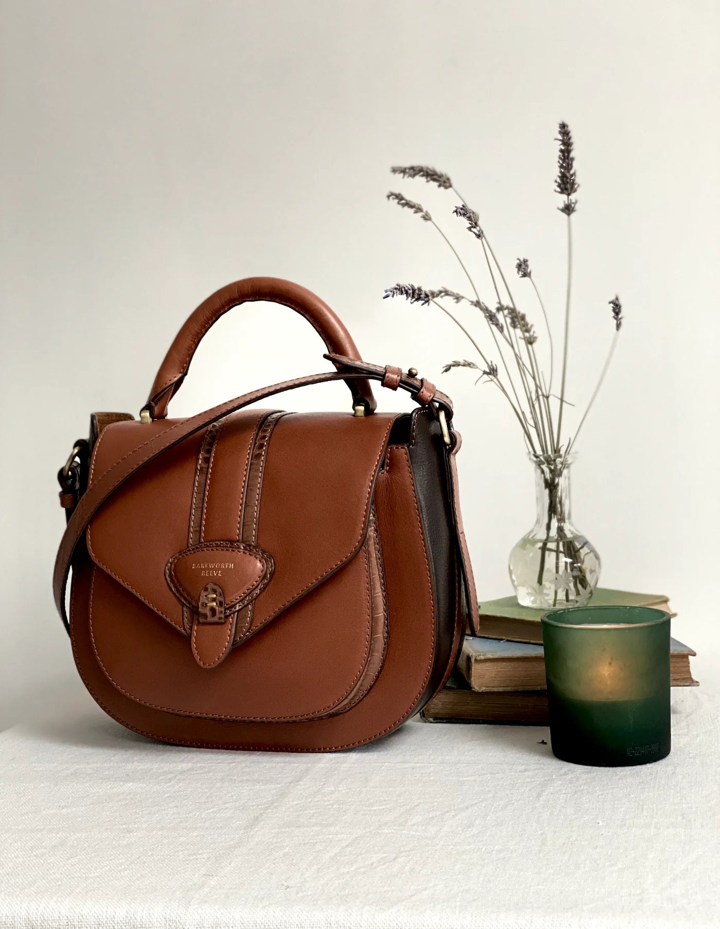 Barkworth Reeve Belton Leather Saddle Bag