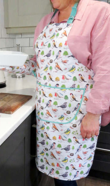 Samuel Lamont Madeleine Floyd Garden Bird Song Cotton Apron