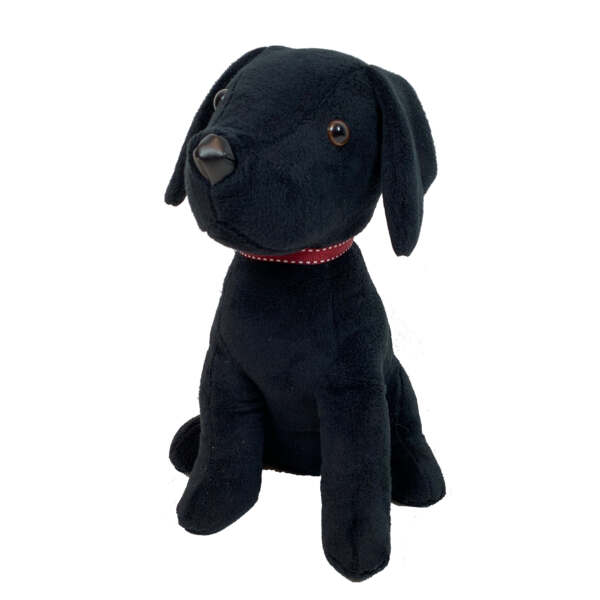 Samuel Lamont Black Labrador Pup Door Stop