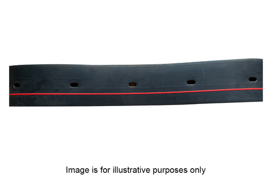 Dub'L-Lif Reversible Red Stripe Rubber Blade