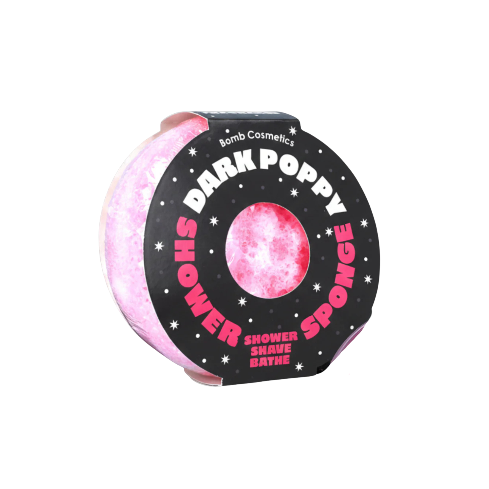 Bomb Cosmetics Dark Poppy Body Buffer Sponge