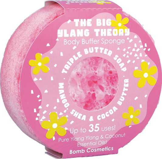 Bomb Cosmetics The Big Ylang Theory Body Buffer Sponge