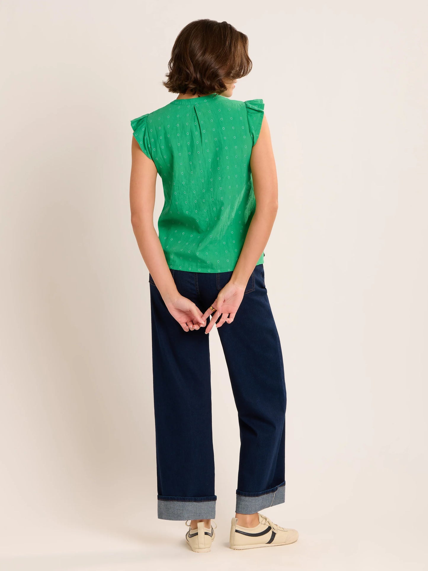 Brakeburn Talita Dobby Sleeveless Blouse
