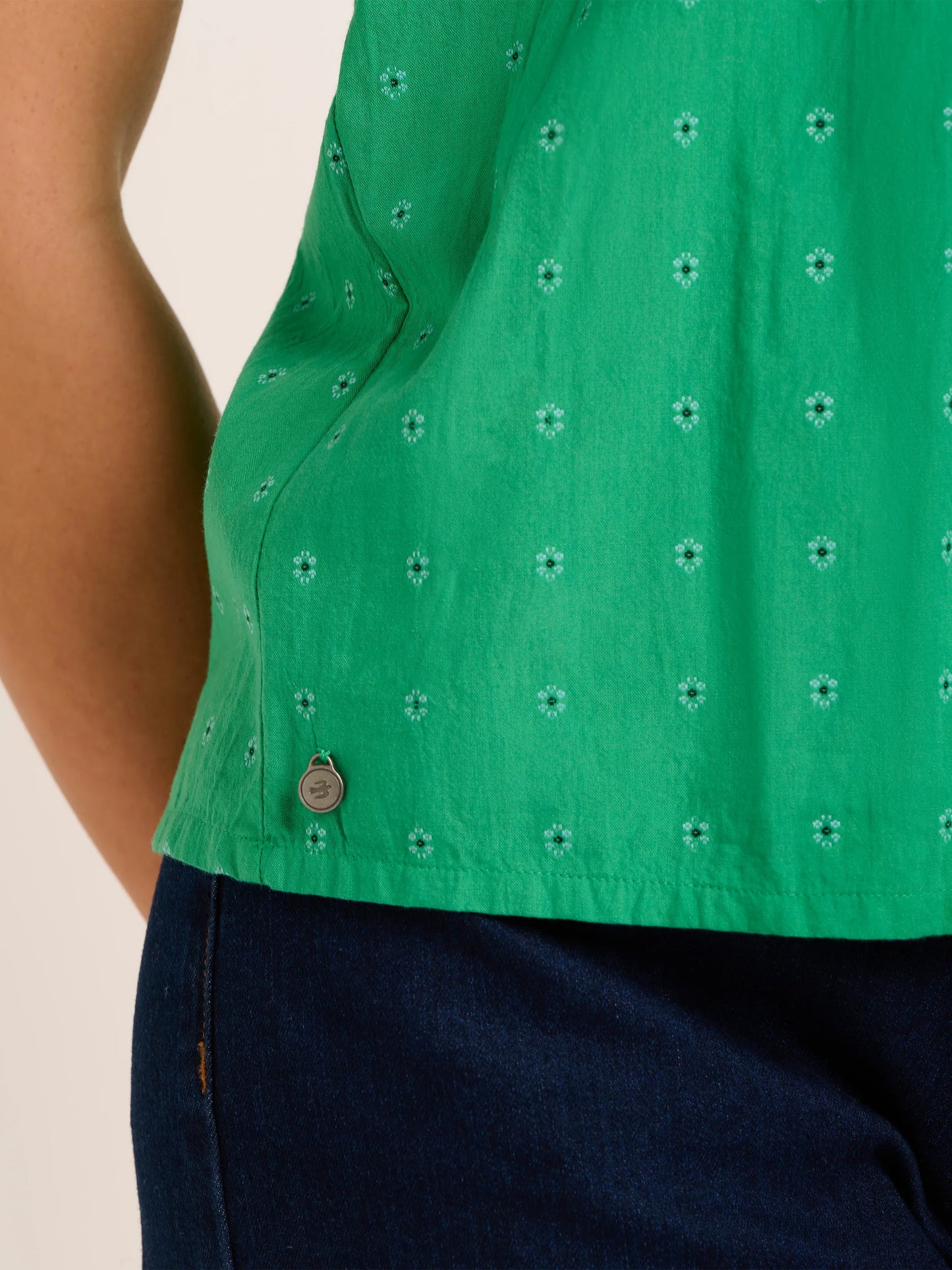 Brakeburn Talita Dobby Sleeveless Blouse