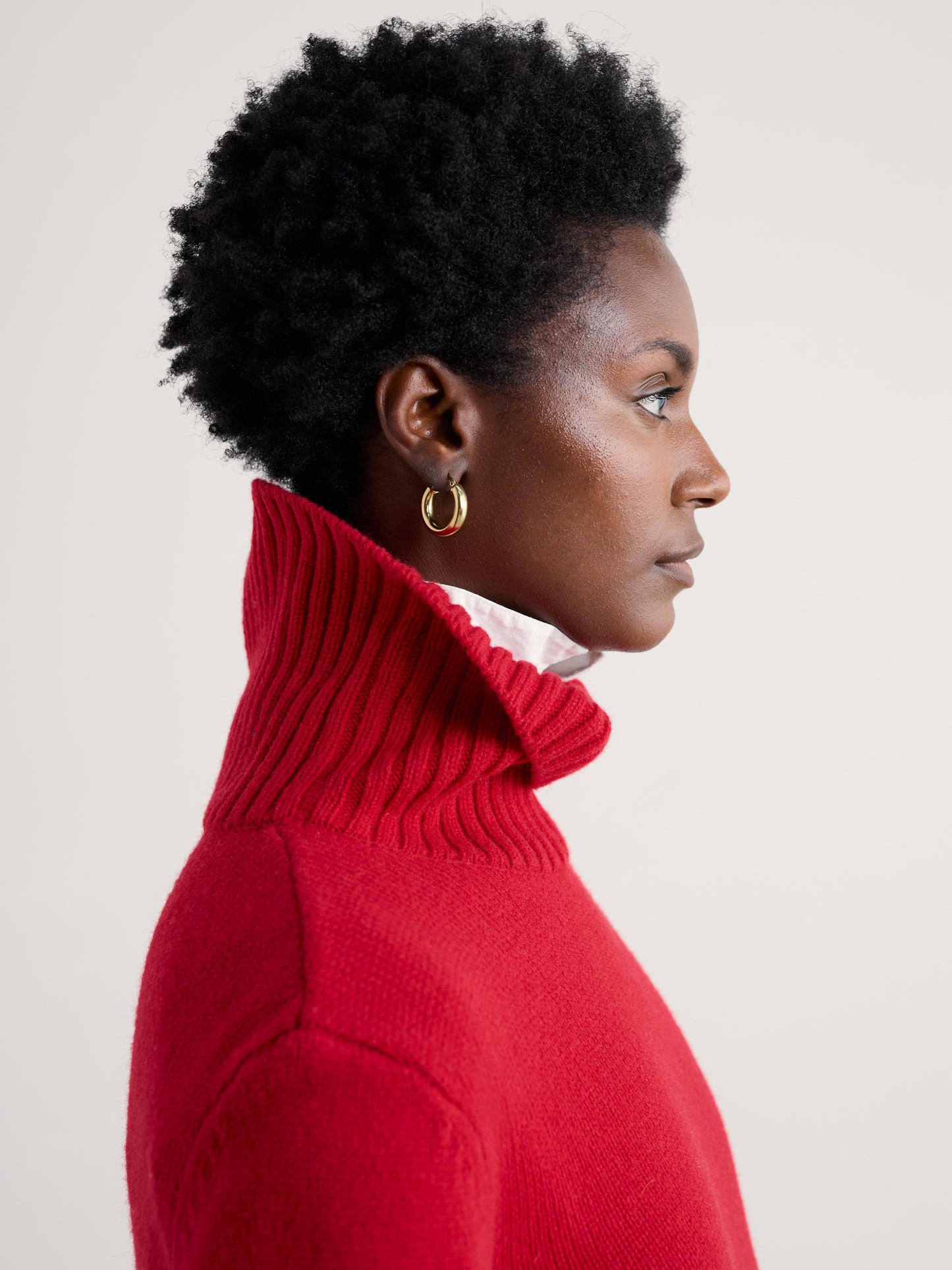 Seasalt Braque Lambswool Blend Roll Neck Jumper