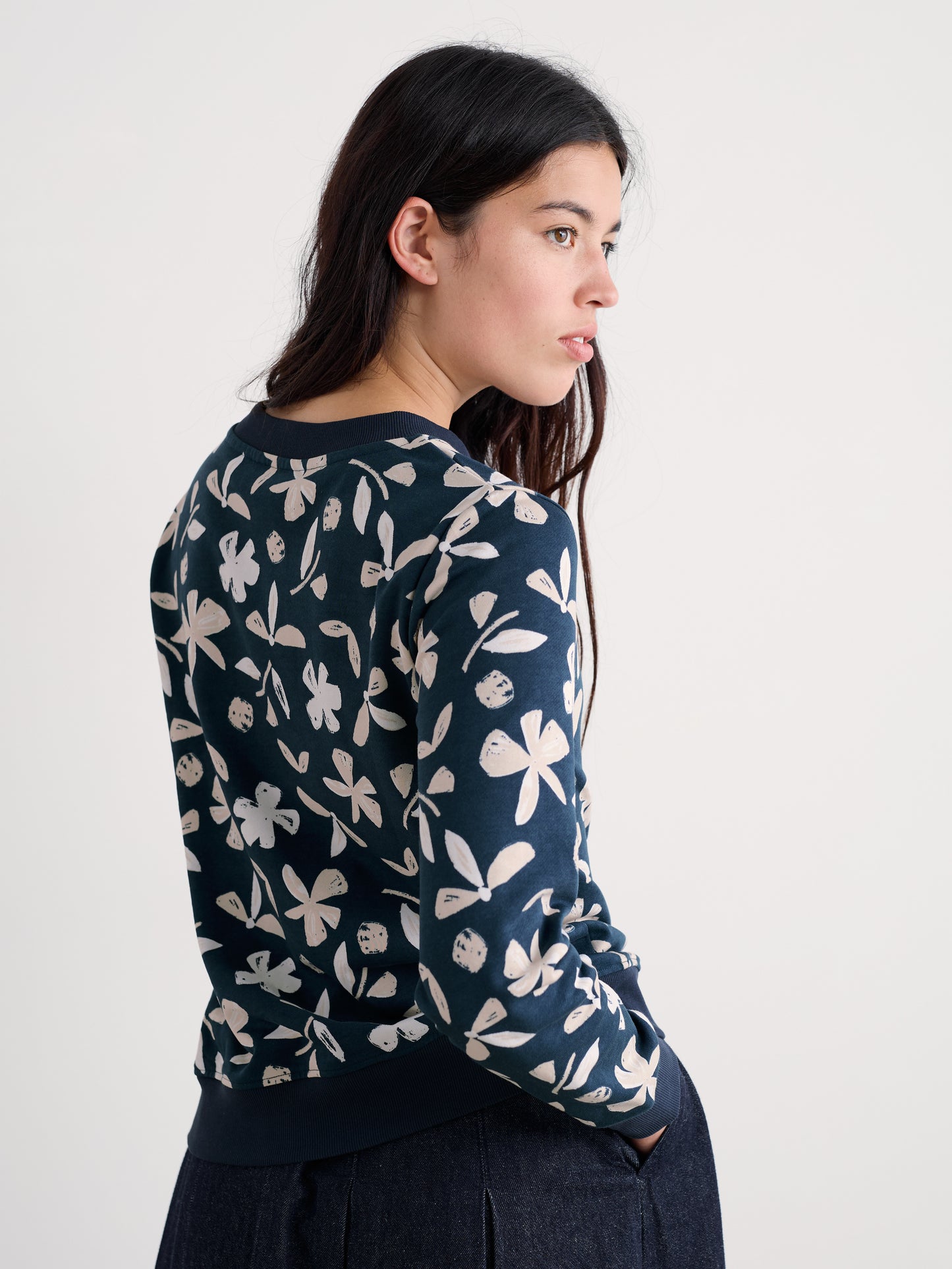 Seasalt Bright Wave Printed Sweatshirt