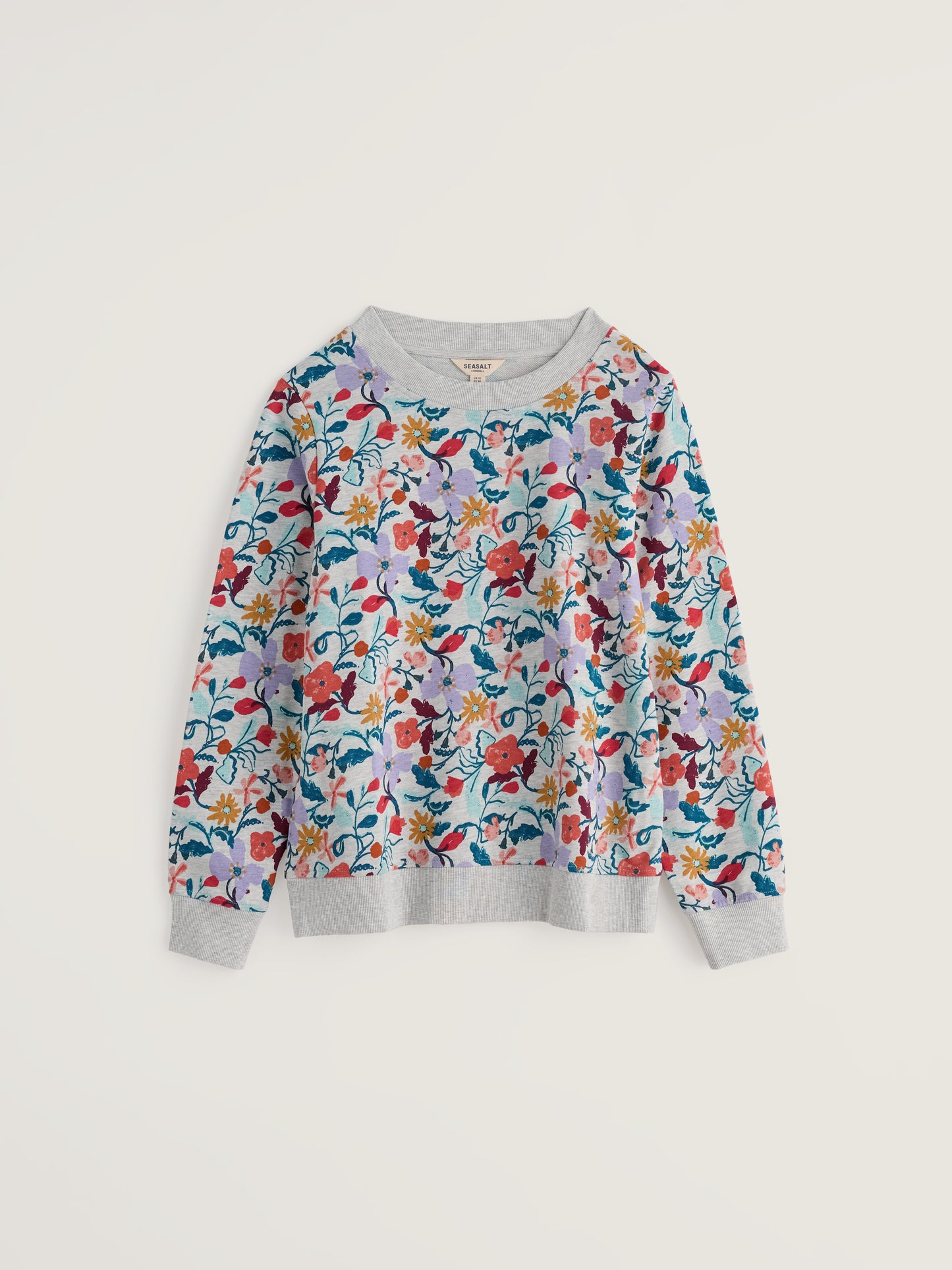 Seasalt Bright Wave Printed Sweatshirt