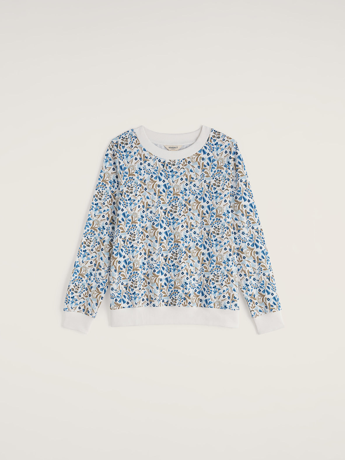Seasalt Bright Wave Printed Sweatshirt