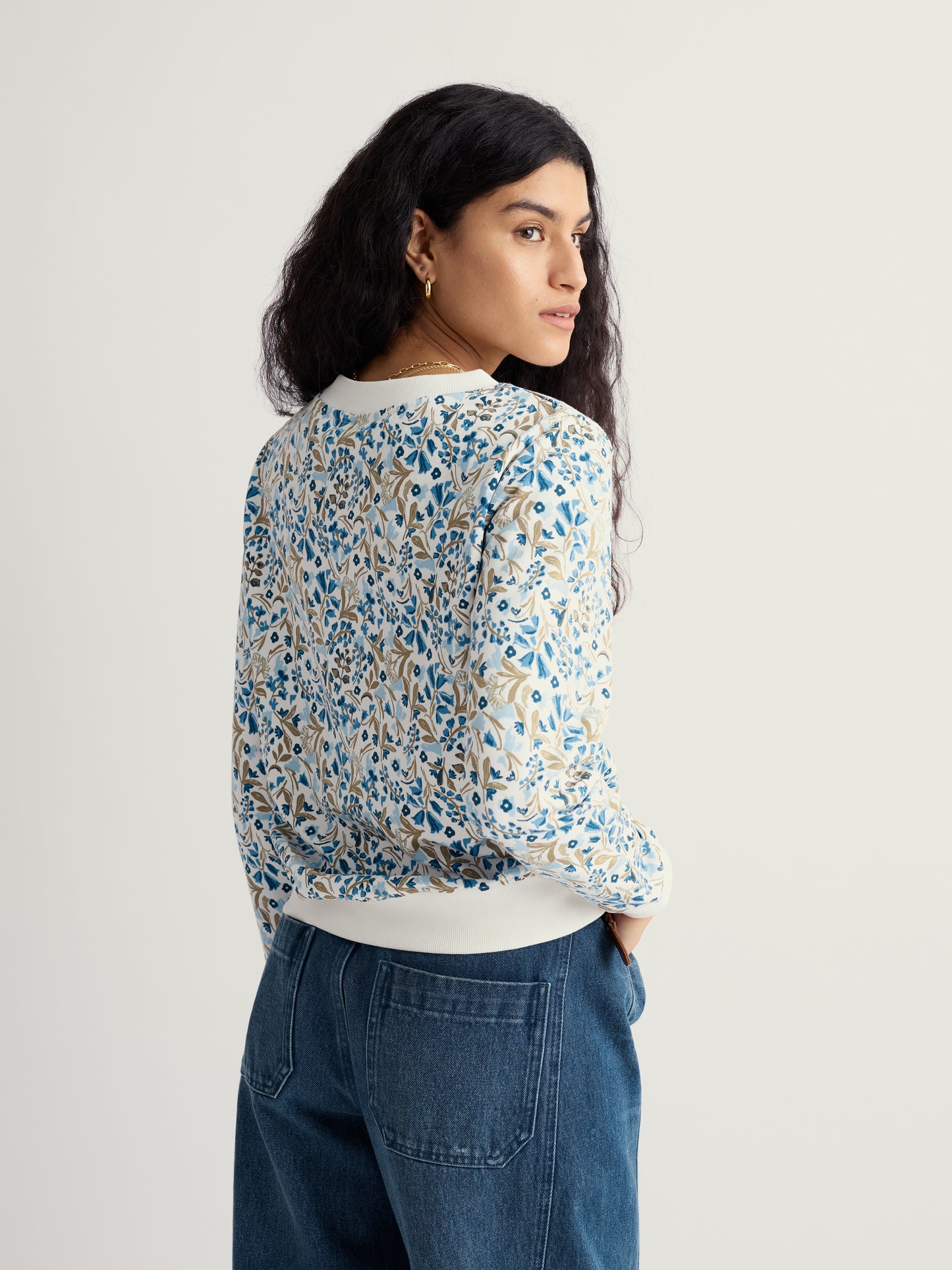 Seasalt Bright Wave Printed Sweatshirt