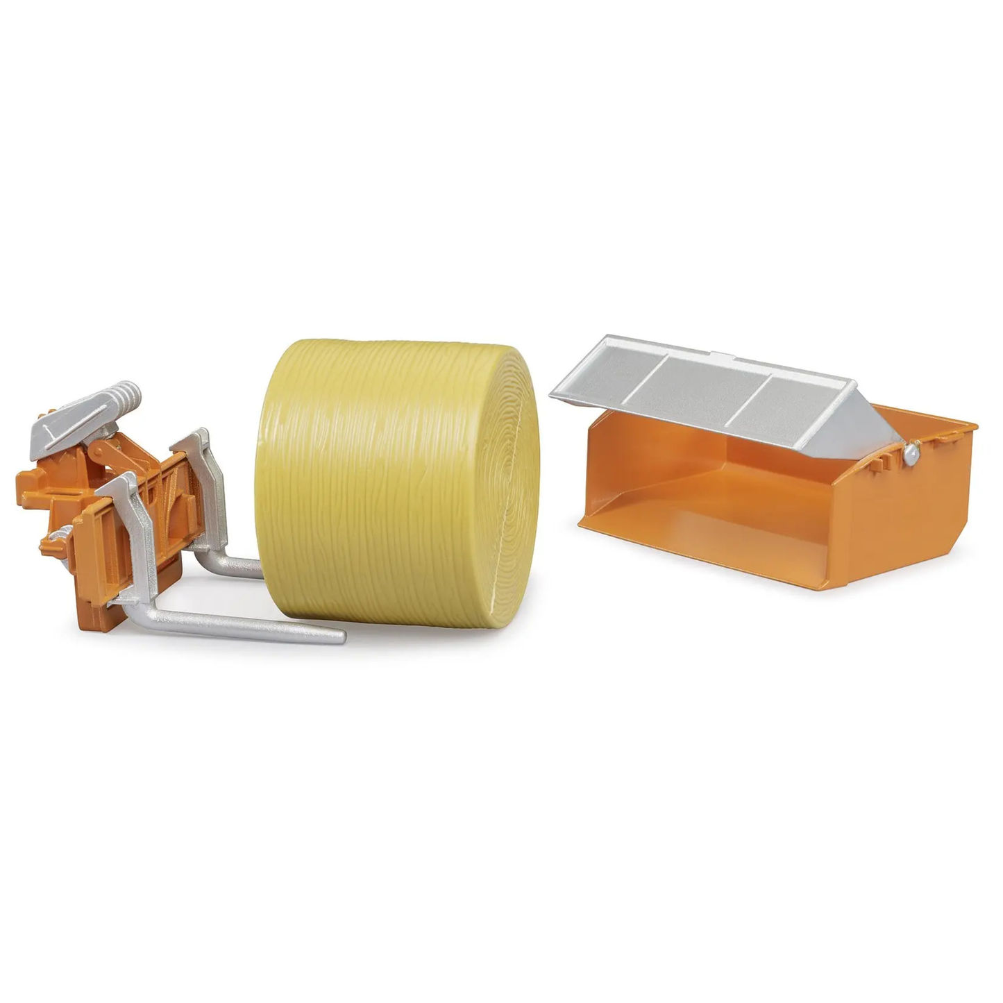 Bruder Tractor Dump Box & Forks Accessory Set