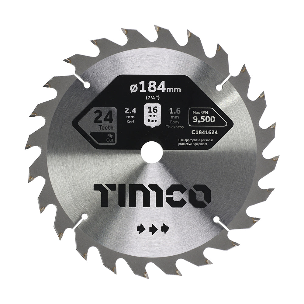 Timco General Purpose TCT Timber Circular Saw Blade