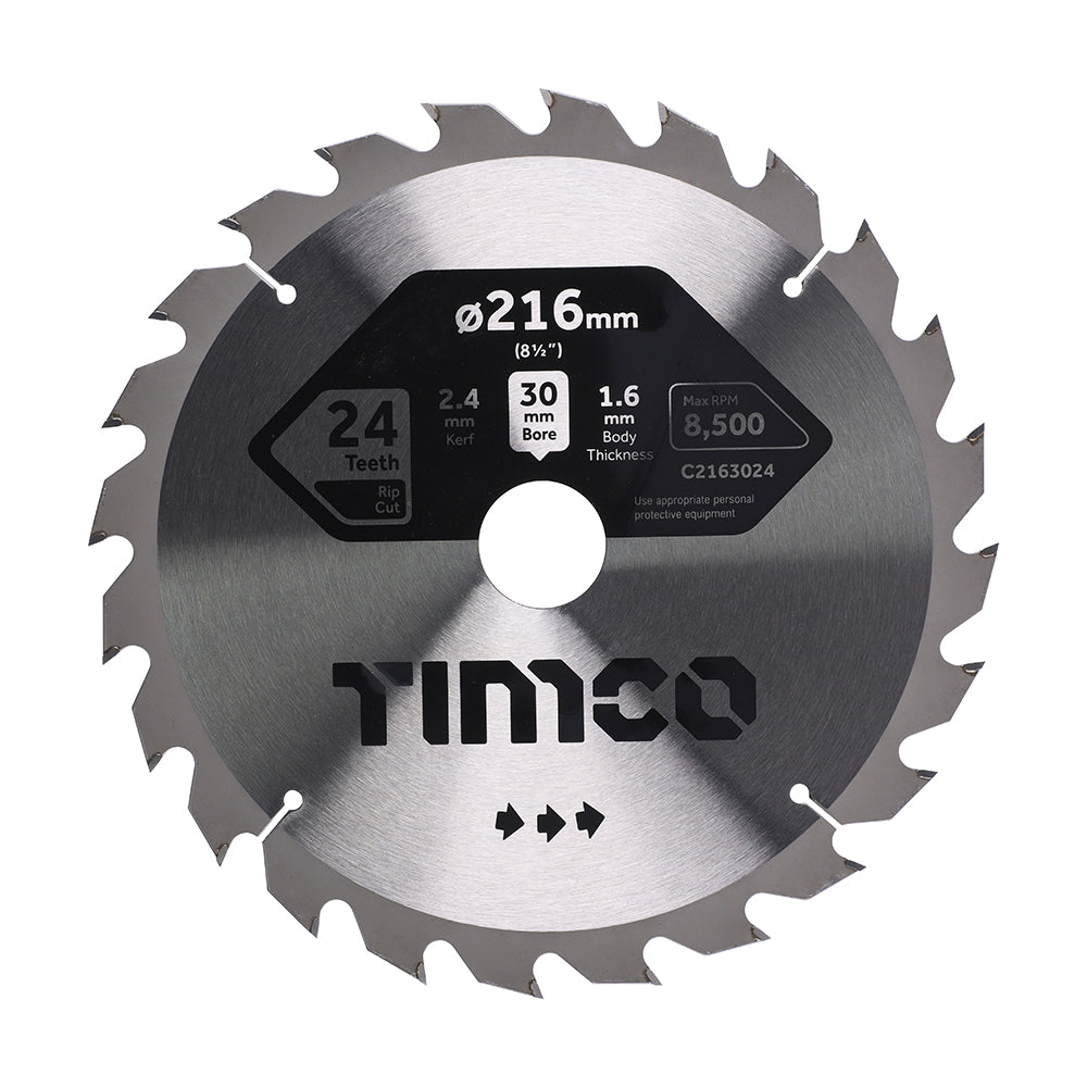 Timco General Purpose TCT Timber Circular Saw Blade