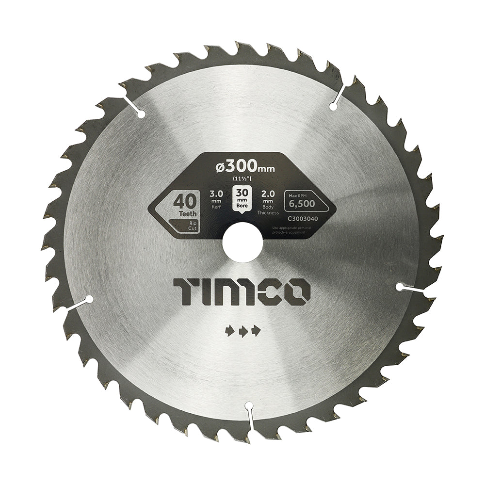Timco Multi-Material TCT Circular Saw Blade - Fine to Medium