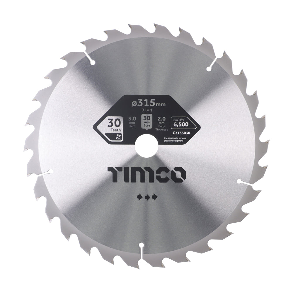 Timco General Purpose TCT Timber Circular Saw Blade