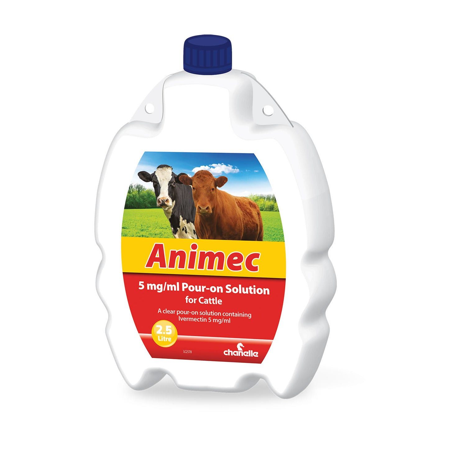 Animec 0.5% w/v Pour-on Solution