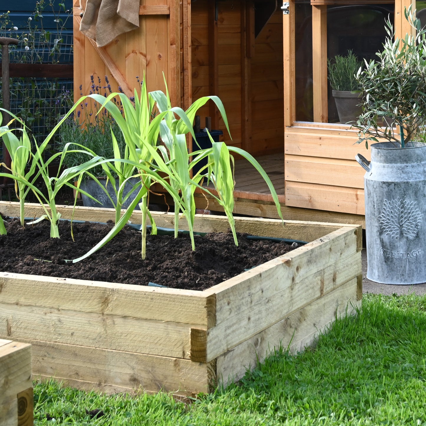Forest Garden Caledonian Rectangular Raised Bed 90 x 180cm