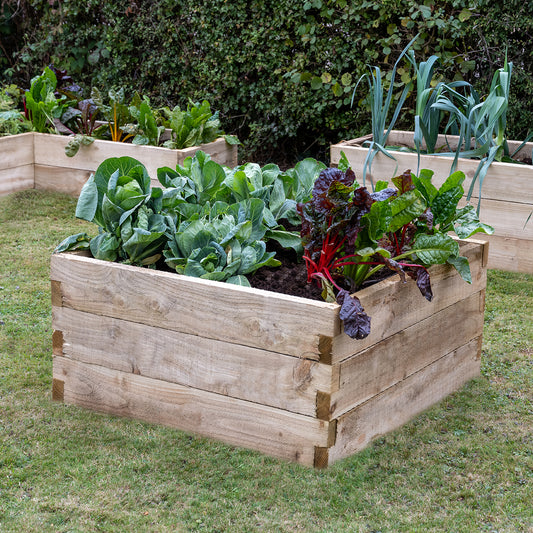 Forest Garden Caledonian Square Raised Bed 90 X 90cm
