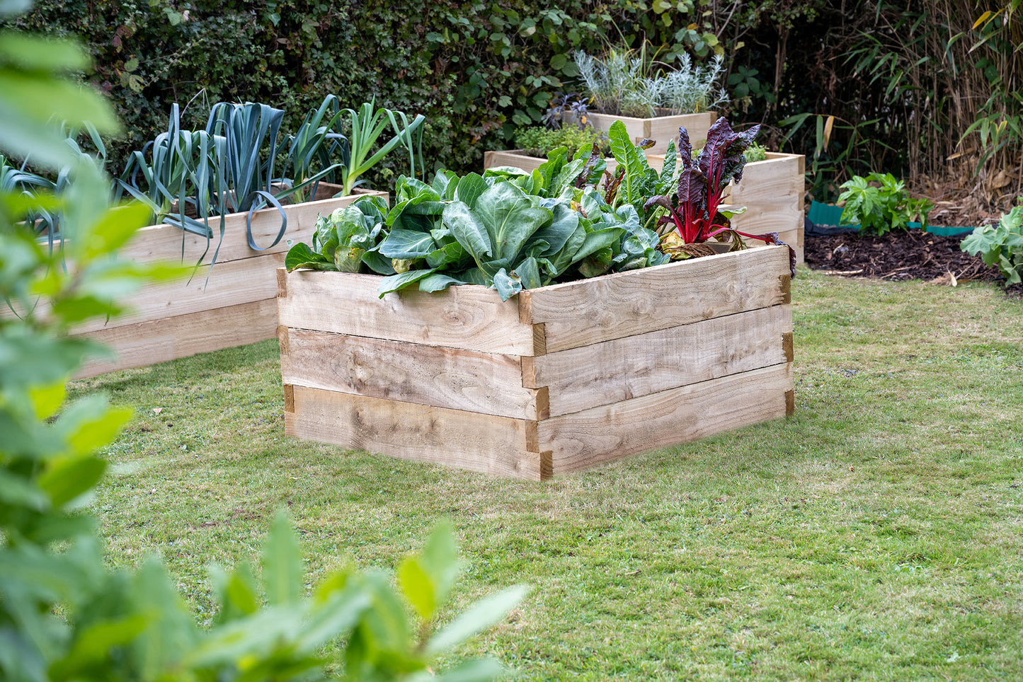 Forest Garden Caledonian Square Raised Bed 90 X 90cm