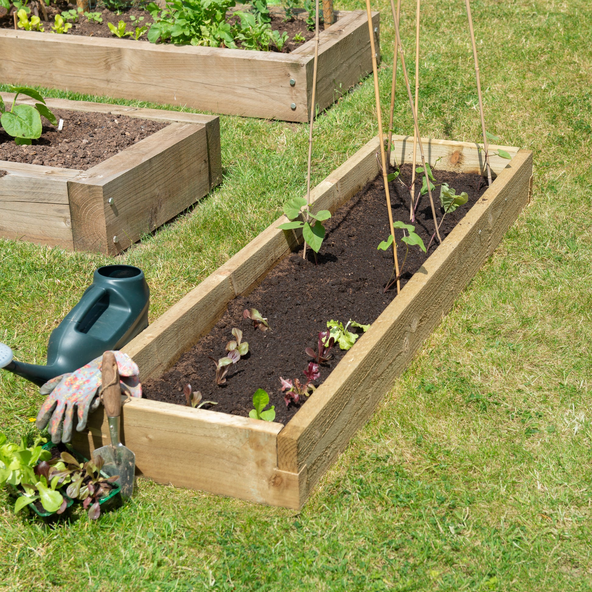 Forest Garden Caledonian Long Raised Bed 45 X 180cm