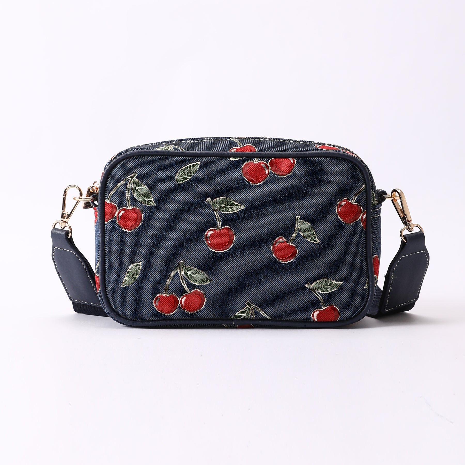 Signare Camera Crossbody Bag Cherry