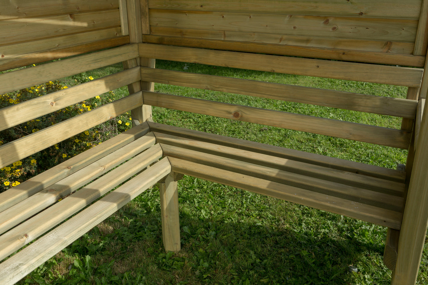 Forest Garden Venetian Corner Arbour
