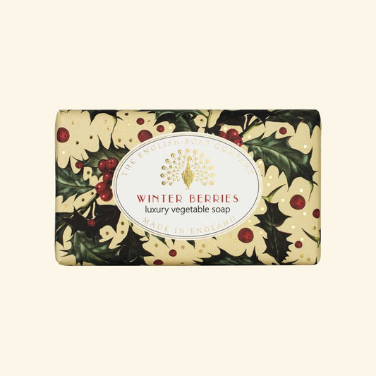 English Soap Company Winter Berries Christmas Soap