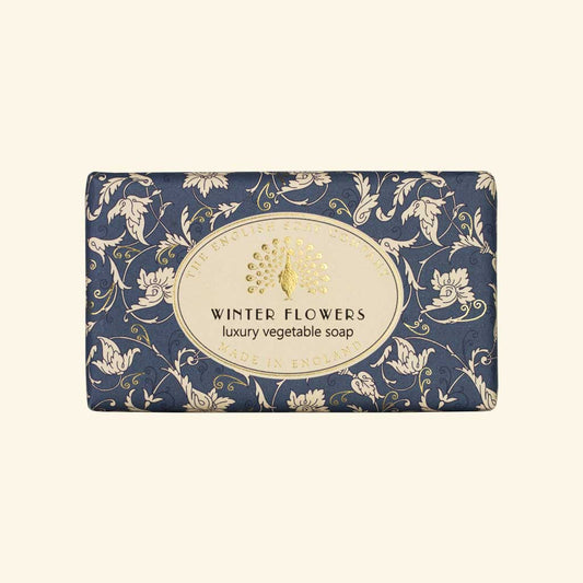 English Soap Company Winter Flowers Christmas Soap
