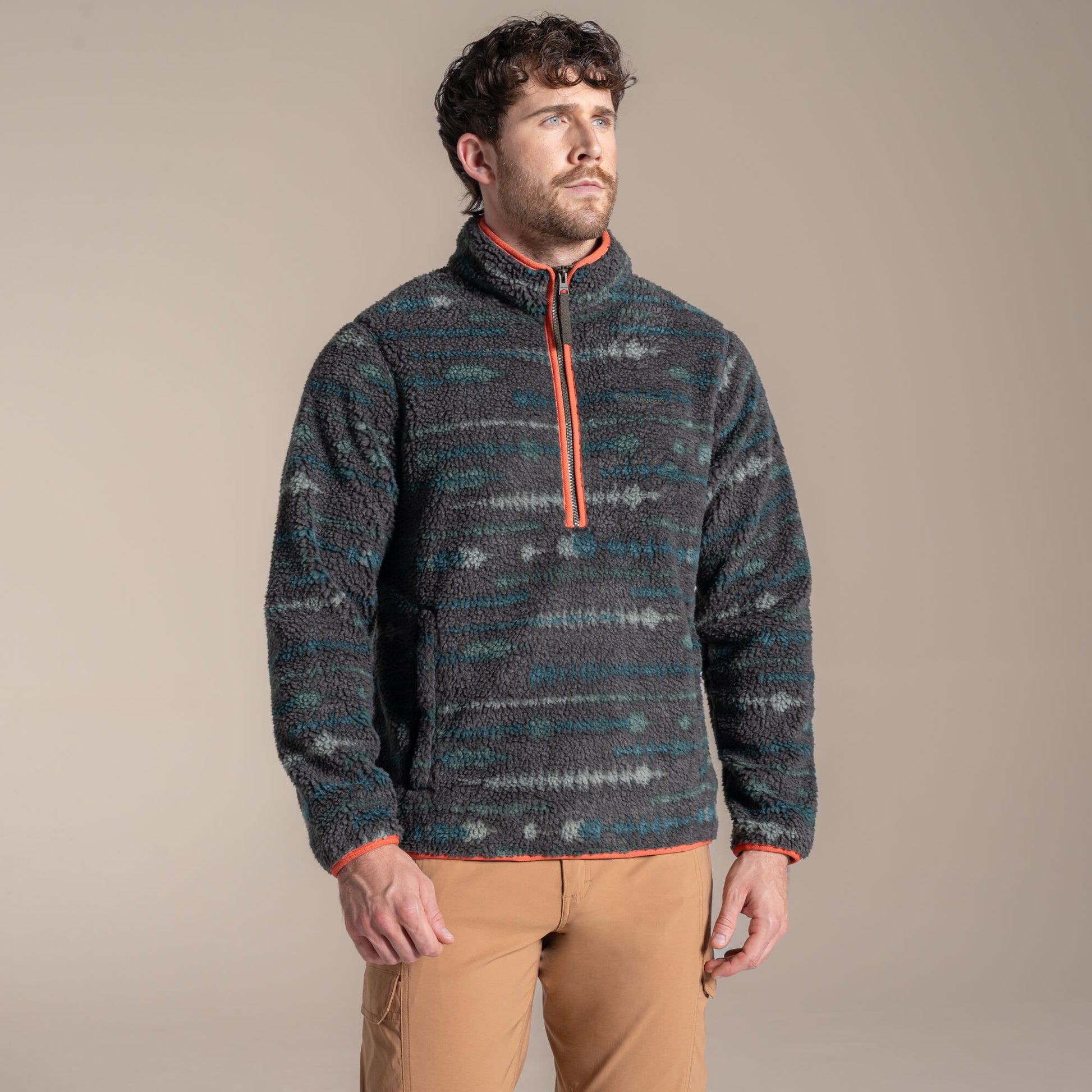 Craghoppers Men's National Trust Rawthey Half Zip Fleece
