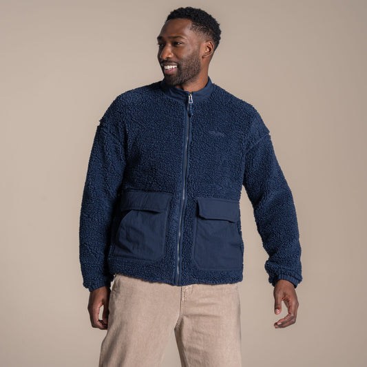 Craghoppers Men's National Trust Lathkill II Fleece Jacket in recycled insulating fabric